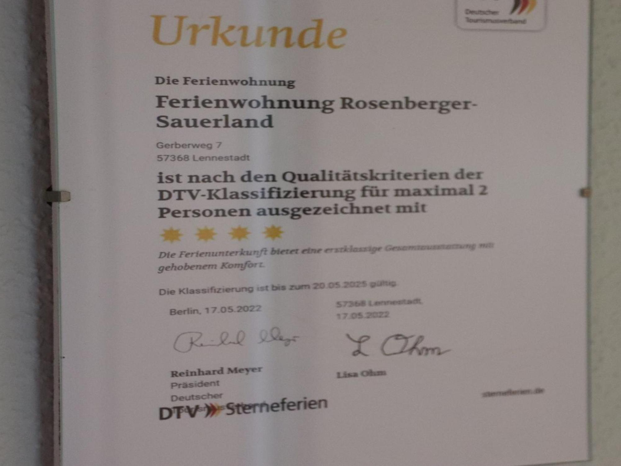 Fewo-Rosenberger-Sauerland 伦讷施塔特 外观 照片